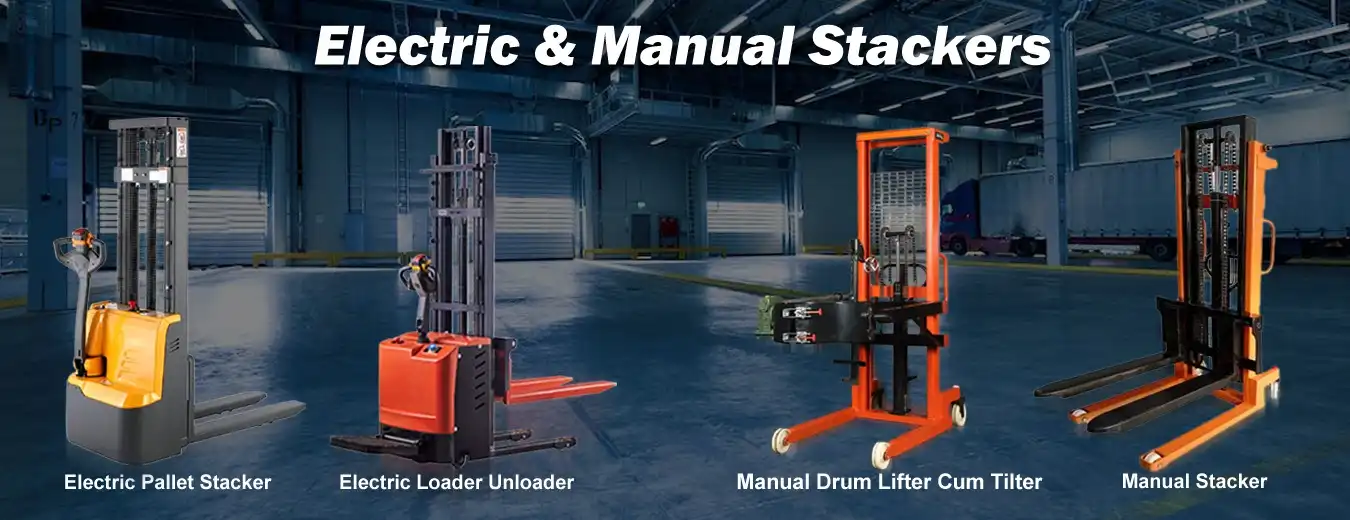 warehouse Electric & Manual Stacker